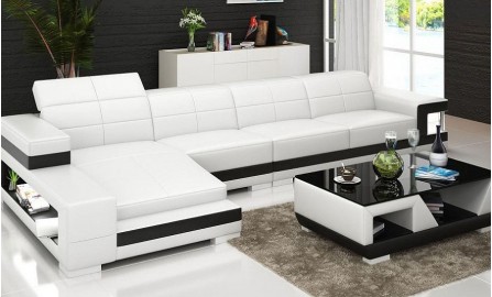 Kevlar-3sC- Leather Sofa Lounge Set